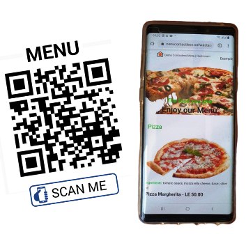 menu on line